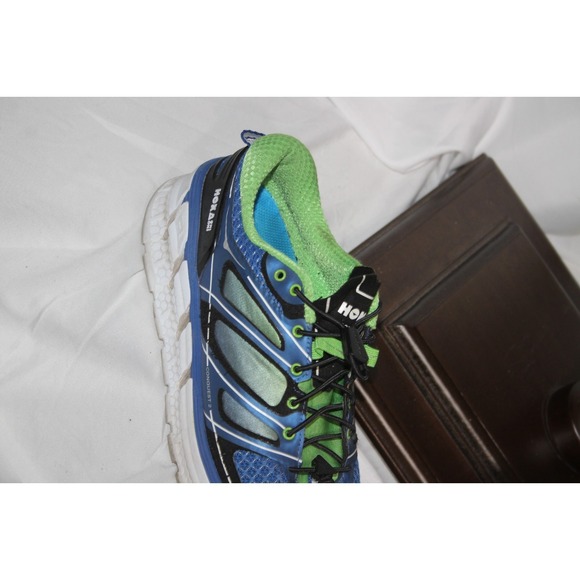 Hoka One One | Shoes | Hoka One One Shoes Mens Size 1 Blue  HOKA ONE ONE Conquest 2 Men\'s 9 Blue Green Running Shoes F10014K Max Cushion